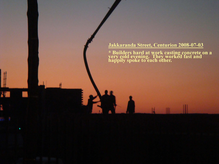 PositiveSA - Workers casting concrete